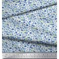 thumbnail image 3 of Soimoi Velvet Fabric Floral Shirting Print Fabric by The Yard 58 Inch Wide, 3 of 3