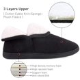 thumbnail image 3 of VONMAY Bottes Pantoufles Duveteuses pour Femmes Bottillons en Mousse Mémoire Chaussures de Maison Intérieur Extérieur, 3 of 5