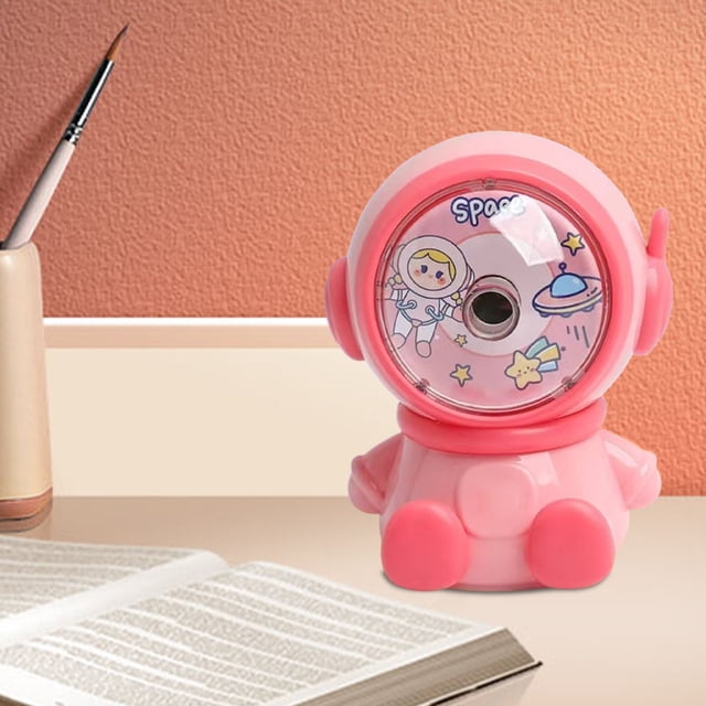 PEONAVET Plastic Pencil Sharpener Student Pencil Roller Pencil Sharpener Hand Crank Pencil Sharpener Kids Pencil Sharpener Learning Stationery Supplies