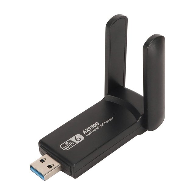 Adaptateur USB Wi-Fi pour PC, 1800 Mbps WiFi Double Bande Adaptateur USB Wi-Fi Performance Inégalée