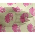 thumbnail image 4 of oneOone Viscose Chiffon Fabric Paisley Block Print Fabric By The Yard 42 Inch Wide, 4 of 4