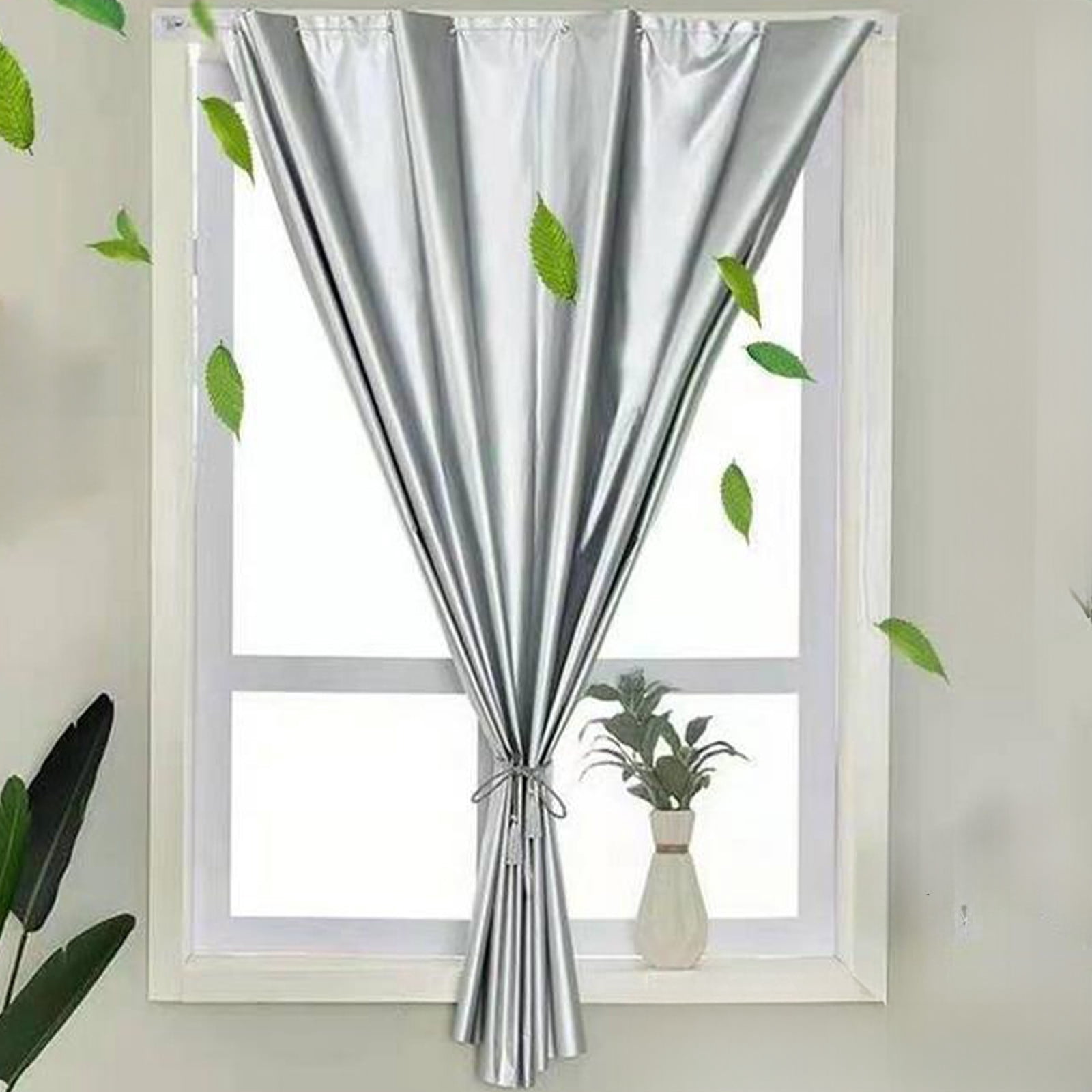 Dvkptbk shower curtain Curtain Set Finished Product No Punch Curtains Suitable for RV Rentals Bathroom Bedroom