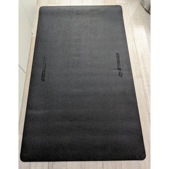STAGES CYCLING : STAGES TRAINER MAT : BLACK : 72IN X 36IN