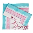 thumbnail image 1 of Vargottam Collection de Luxe Linge de Table Décor Serviette en Coton Tissu Imprimé Serviettes Réutilisables Ensemble de 4, 20 Pouces X 20 Pouces - Oiseaux et Floral, 1 of 6
