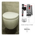 thumbnail image 3 of KAKOWELY toilet repair kit Universal Toilet Repair Kit With Fill Valve For Toilet Tanks Toilet Flapper Valve And Toilet Water Tank Parts Efficient Water Management, 3 of 5
