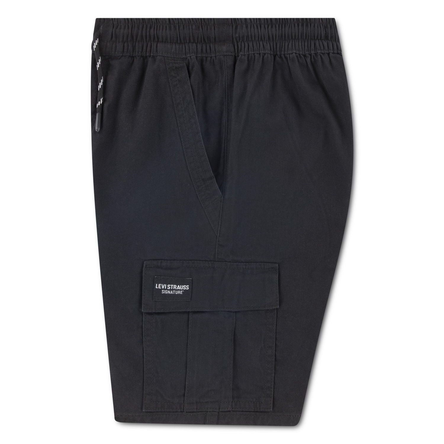Levi Strauss Signature Boys' Mid-Rise Cargo Shorts