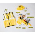 thumbnail image 2 of Dress Up America 705 Construction Worker Role Play Dress Up Set - Ages 3-7, 2 of 7