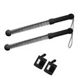 thumbnail image 4 of DYNWAVECA 2 Pieces Ropeless Battle Ropes Men Women Portable Professional Training Rope black, 4 of 10