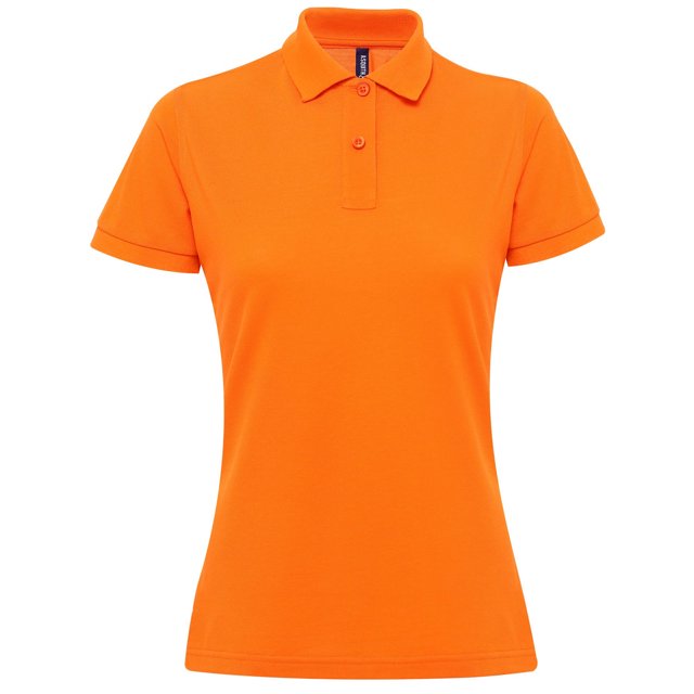 Asquith & Fox Polo de Performance à Manches Courtes pour Femmes en Mélange