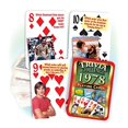 thumbnail image 1 of Flickback Media 1978 Cartes à Jouer Trivia : Cadeau d'Anniversaire, 1 of 2