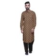 thumbnail image 2 of Atasi Kurta Pathani pour Hommes à Col Classique à Manches Longues Salwar Ensemble de Kurta de Mariage, 2 of 5