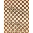 thumbnail image 1 of Ahgly Company Indoor Rectangle Abstract Sun Yellow Checkered Area Rugs, 3' x 5', 1 of 6