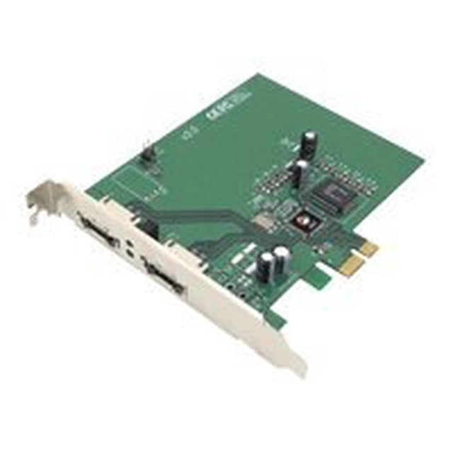 SIIG SATA II PCIe Pro RAID - Storage controller (RAID) - 2 Channel - SATA 3Gb/s - RAID 0, 1 - PCIe x1