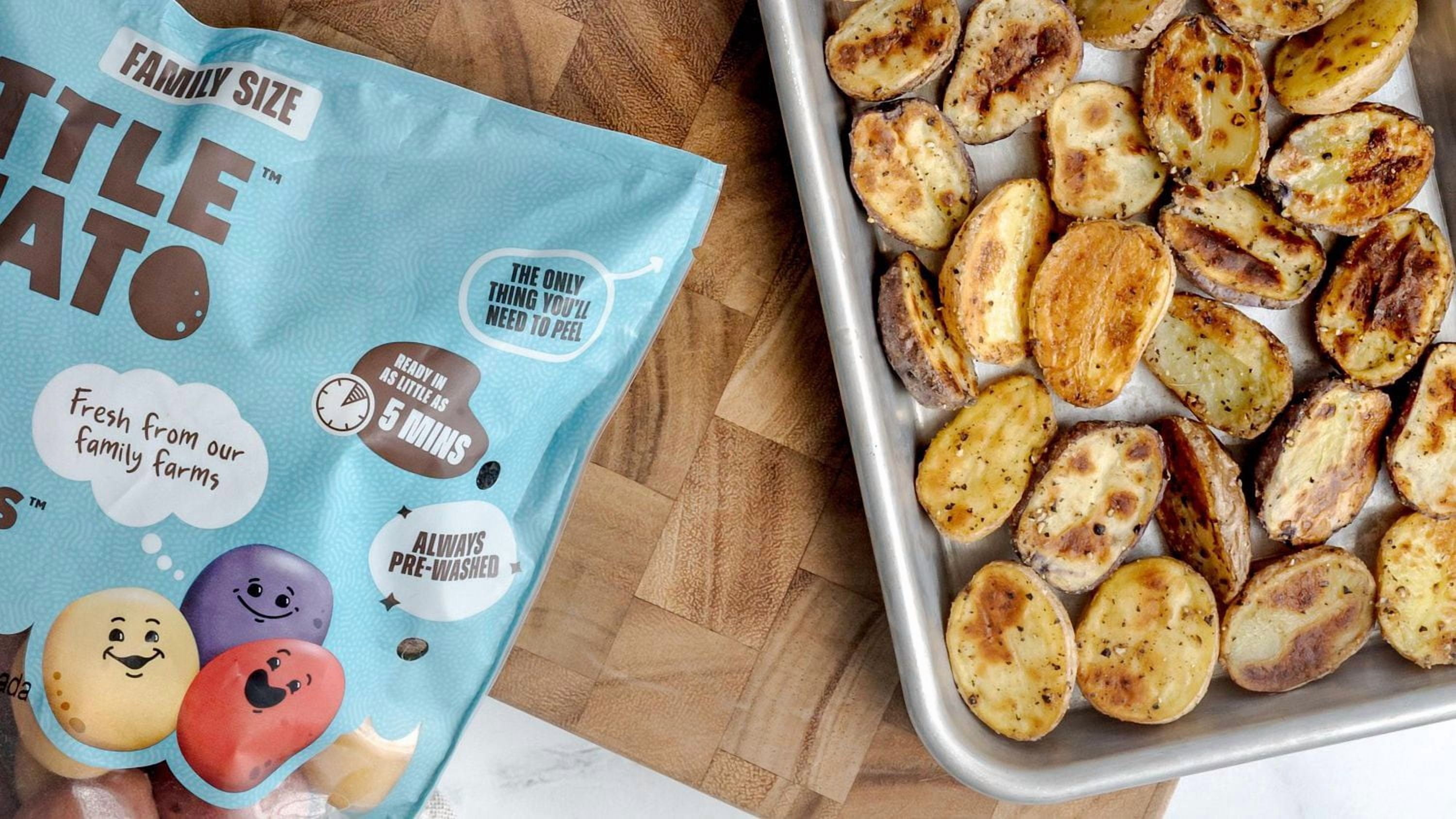P'tites patates fraîches de The Little Potato Company - 3 lb Trio de P'tites patates P'tites Patates Jaunes, Rouges, et Violettes