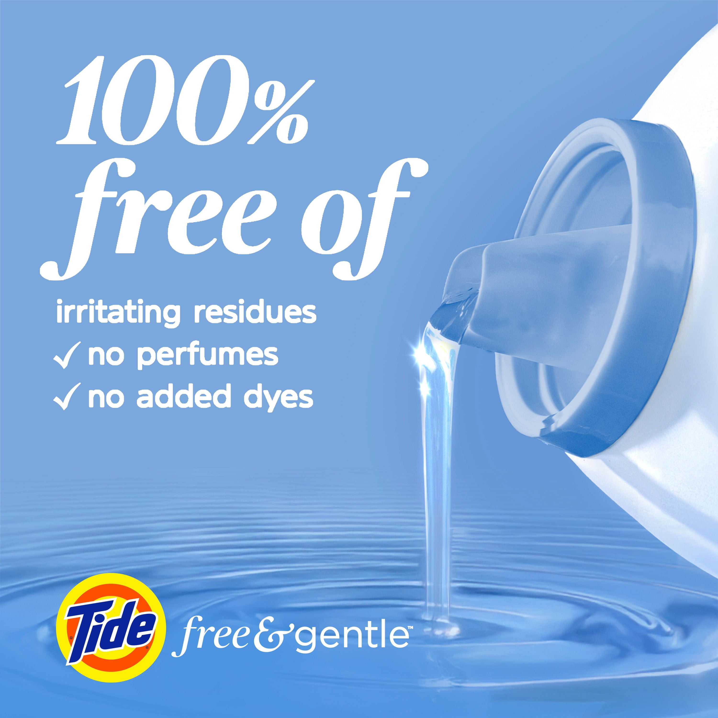 Tide Pur & Doux Détergent à Lessive Liquide, Tide Détergent à Lessive, Détergent à Lessive Propre, 1 Litre, 25 Brassées