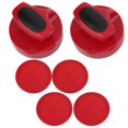 thumbnail image 2 of Table Hockey Pucks, ABS Hockey Pushers Pucks Set Comfortable Accessories For Game Tables Durable  For Protection, 2 of 8