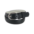 thumbnail image 1 of CTM® Ceinture de Robe de Base en Cuir pour Enfant 1 Pouce, 1 of 3