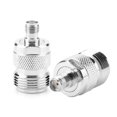 thumbnail image 2 of 2pcs Type N Female to SMA Female RF Connector Coaxial Adapter Test Converter, 2 of 10