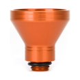 thumbnail image 1 of Orange Aluminum Oil Filler Funnel 20mm Universal Oil Catch Drain Motorcycle, 1 of 12