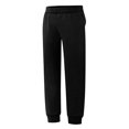 thumbnail image 1 of Hanes Girls ComfortSoft EcoSmart Jogger Sweatpants, XL, Black, 1 of 3