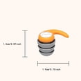 thumbnail image 2 of Bouchons d'Oreilles en Silicone Réutilisables pour Enfants, Activités Aquatiques, Natation, Surf, Douche et Sommeil, 2 of 6