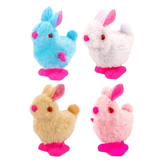 Hearth & Gear Wind Up Bunny Clockwork Jumping Rabbit Playthings For Random Colors Educational Nostalgic Toys Clockwork Springy Chattering Style 30pcs 13cm 109252134 Wind Up Teeth Chomping Chattering