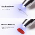 thumbnail image 4 of Yeacher Nail LED Flashlight Mini Flashlights for Nails Drying Lamp Rechargeable & Portable Nail Dryer for Nail, 4 of 7