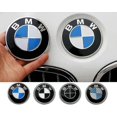 thumbnail image 2 of Bmw Front And Rear Hood Logonormal Black And White82mm4 Packs, 2 of 3