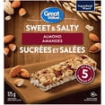 thumbnail image 1 of Great Value Sweet & Salty Almond Chewy Nut Bars, 1 of 4