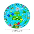 thumbnail image 3 of Baby Pat Pad Children's Crawling Training Pat Music Inflatable Seat Cushion Water Fillable Pat Pad Round Shape, 3 of 6