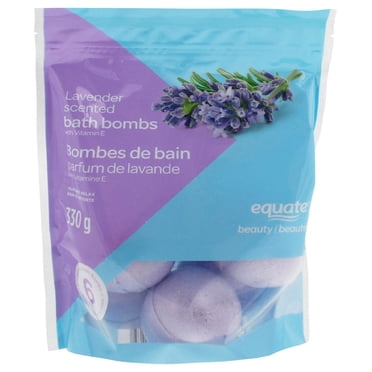 Bombes de bain parfum de lavande Equate Beauté avec vitamine E