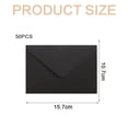 thumbnail image 2 of 50 Pack Envelopes V Flap Invitation Envelopes for Cards, Birthday, Weddings, Graduations, Greeting Cards, 10.7*15.7cm, 2 of 5