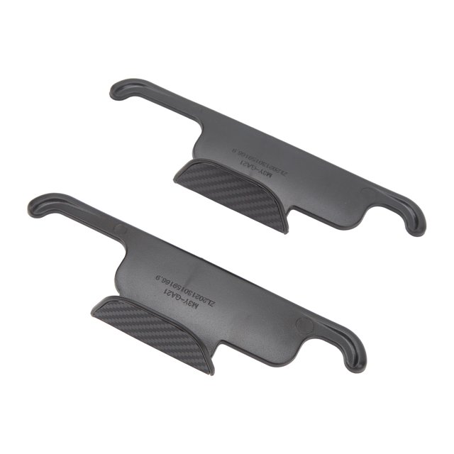 2Pcs Siège Appuie-Tête Crochet Fibre de Carbone Modèle ABS Voiture Stockage Appuie-Tête Remplacement pour Tesla Modèle 3 Modèle Y