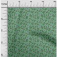 thumbnail image 2 of oneOone Rayon Sea Green Fabric Floral Craft Projects Decor Fabric Printed By The Yard 56 Inch Wide, 2 of 4