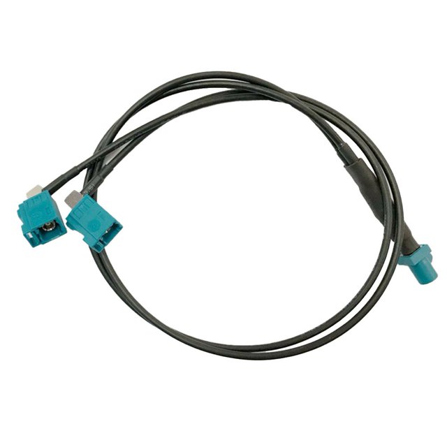 Lefu 50cm Car GPS Antenna Splitter Cable Fit For Mercedes-Benz Audio Media Navigation