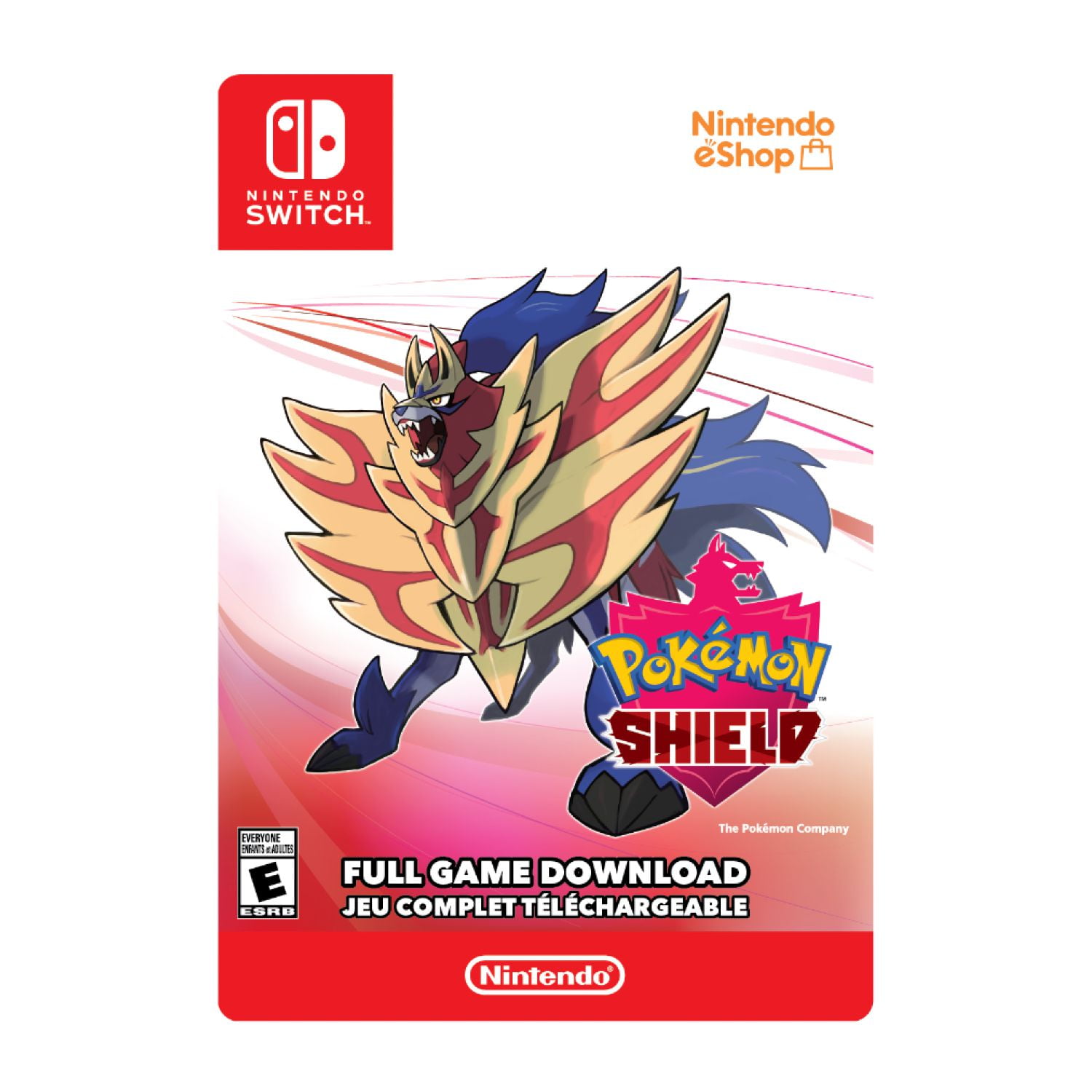 Nintendo Switch Pokemon Shield $79.99 (Digital Code) - Walmart.ca