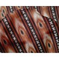thumbnail image 4 of oneOone Silk Tabby Fabric Stripe & Geometric Ikat Print Fabric By Yard 42 Inch Wide, 4 of 4
