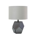 thumbnail image 1 of Sagebrook Home MIRRORED 17.25" FACETD TABLE LAMP, SILVER, 1 of 5