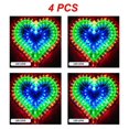 thumbnail image 1 of 1~10PCS LED Decoration Light Peacock Love Five-pointed Star Atmosphere Lamp For Room Christmas Wedding Party Colorful Decorative, 1 of 5