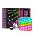 thumbnail image 1 of Dvkptbk Solar Clip Smart Light String with Remote Control,Smart LED Strip Lights, Smart Leather Line Bar, App Control and Music Sync LED Lights for Bedroom Smart Light String Home Essentials, 1 of 9