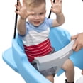 thumbnail image 2 of Step2 Rocket Swing for Two – Balançoire d'extérieur pour tout-petits, avec ceintures de sécurité ventrales – Pour enfants de 9 mois à 3 ans, 2 of 11