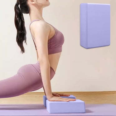 Yoga Blocks, EDHITNR High Density EVA Non Slip Yoga Brick, Waterproof Comfortable Grip Exercise Block for Yoga Dance Pilates Fitness