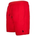thumbnail image 3 of U.S. POLO ASSN. Men Swim Shorts - Swim Shorts Logo, Swim Trunks, Solid Color Red XL (X-Large), 3 of 4