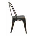 thumbnail image 2 of OSP Designs Bristow Antique Copper Metal Dining Chair, 2 of 4