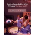 thumbnail image 3 of Momcozy  DreamSync™ Baby Sound Machine, Night Light, APP Control Baby Sleep Trainer, Routine Builder, White Noise Machine with 34 Soothing Sounds, Wake Up Light Sunrise Alarm Clock, Wireless Speaker, 3 of 9