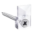thumbnail image 3 of Hometrends Clips et vis décoratifs robustes pour miroir. Clips en plastique pour montage mural. Six (6) ensembles de quincaillerie inclus. Recommandés pour les miroirs d’une épaisseur de 1/4 po., 3 of 5