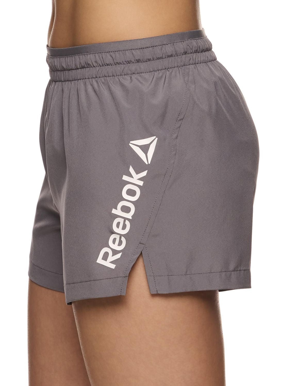 Reebok Short de course Staple pour femme avec doublure en maille
