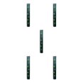 thumbnail image 3 of Decodeary PU for Golf Alignment Stick Cover Case Waterproof Holder Premium Embroidered Black 14.17x1.97 Inch 5Set, 3 of 6