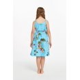thumbnail image 2 of Girl Elastic Strap Dress Christmas Dress Santa Red, 2 of 2