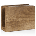 thumbnail image 1 of Bouclair Natural Mango Wood Napkin Holder, 1 of 6